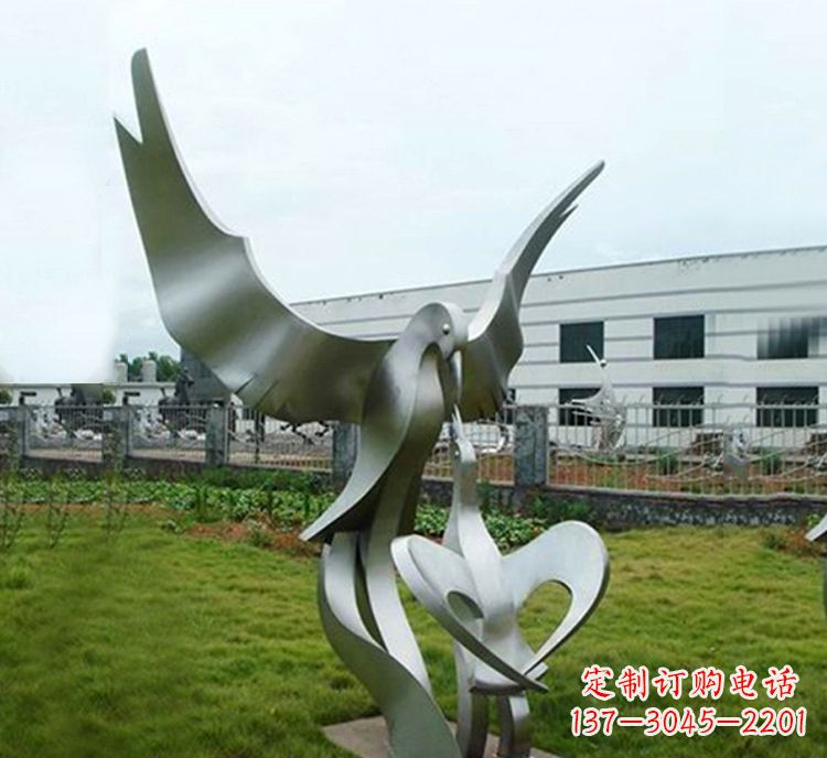 泰州静谧传承——不锈钢动物雕塑