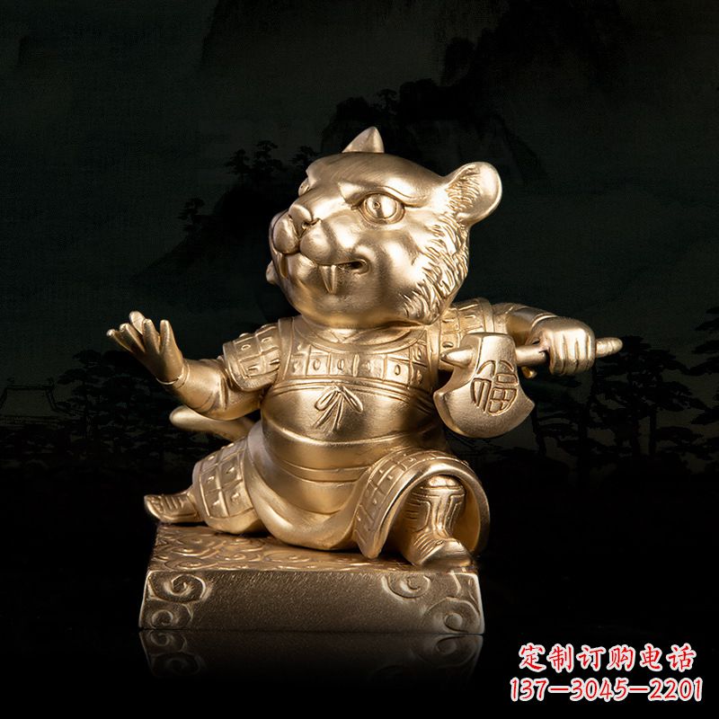 泰州精美铜雕动物摆件