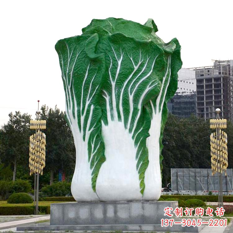 泰州白菜景观雕塑