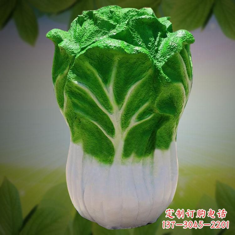 泰州新鲜白菜石雕——给家中装饰增添可爱气息