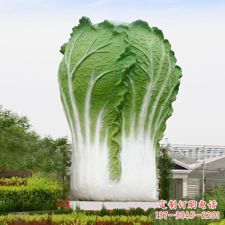 泰州白菜雕塑极致精致的艺术装饰