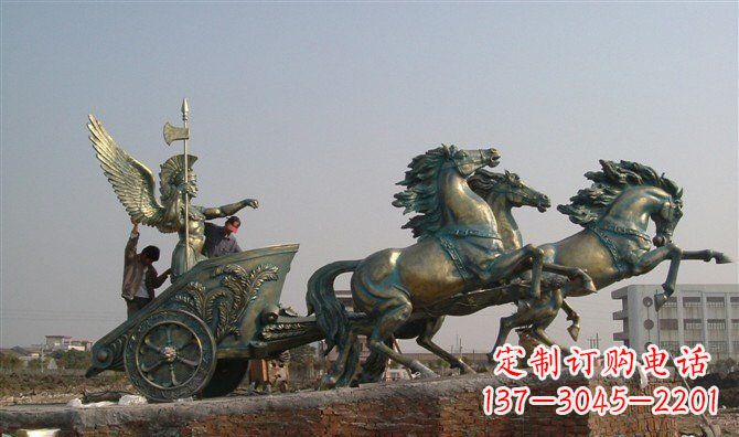 泰州阿波罗艺术铜雕神话传说中的英雄形象