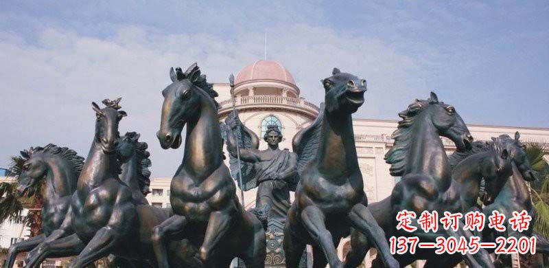 泰州阿波罗——精致的战车铜雕