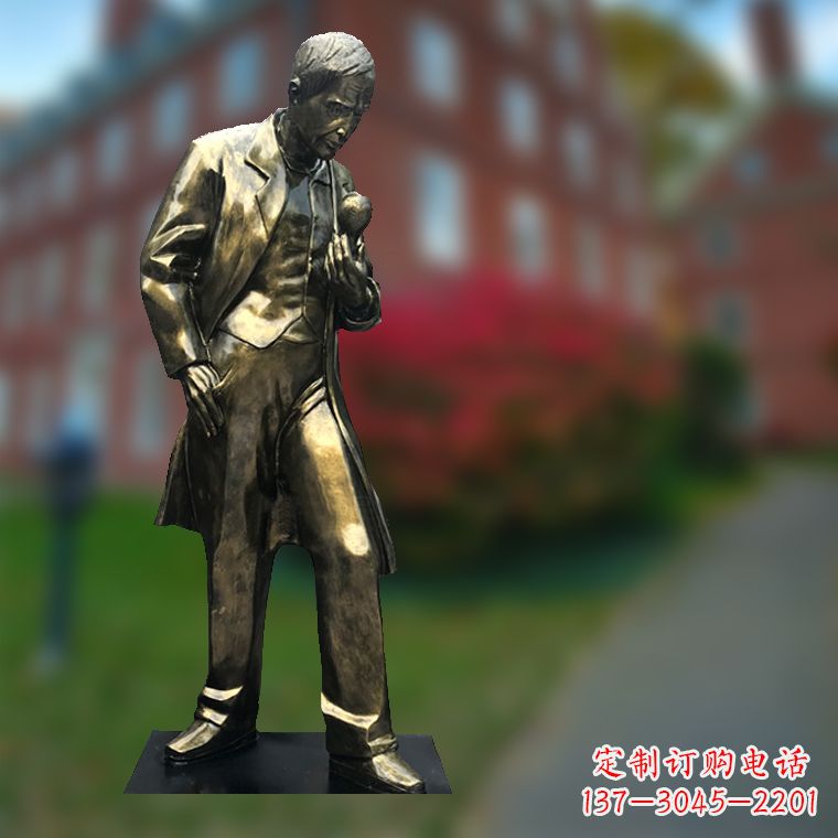 泰州爱迪生灯泡玻璃钢雕塑