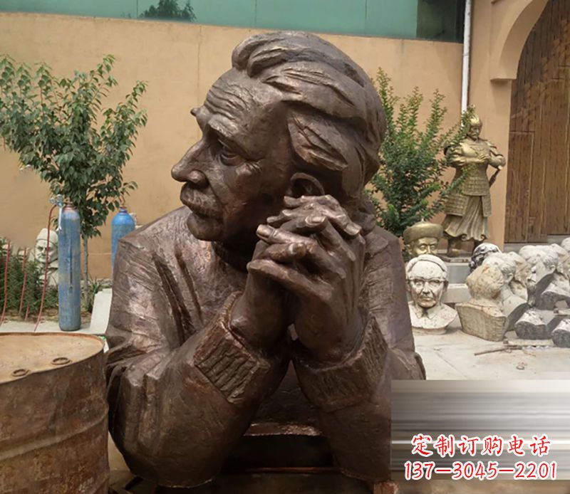 泰州爱因斯坦名人铜雕纪念品