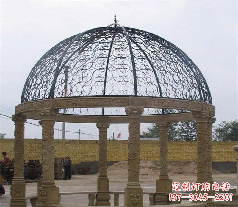 泰州新空间,新定义——“八角凉亭大理石雕塑”