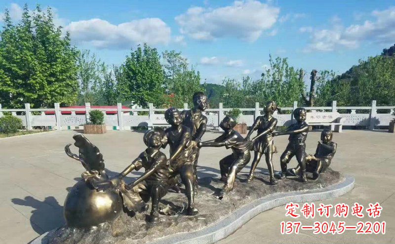 泰州萝卜特色铜雕