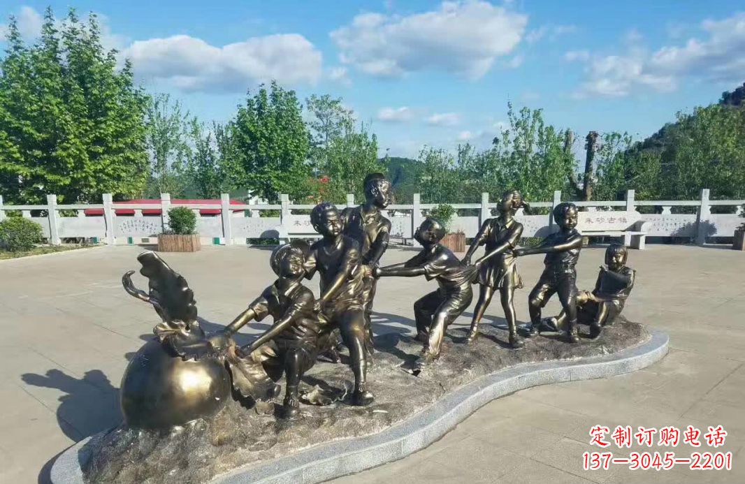 泰州萝卜精灵铜雕——精致的家居装饰