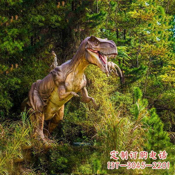 泰州霸王龙动物园恐龙雕塑