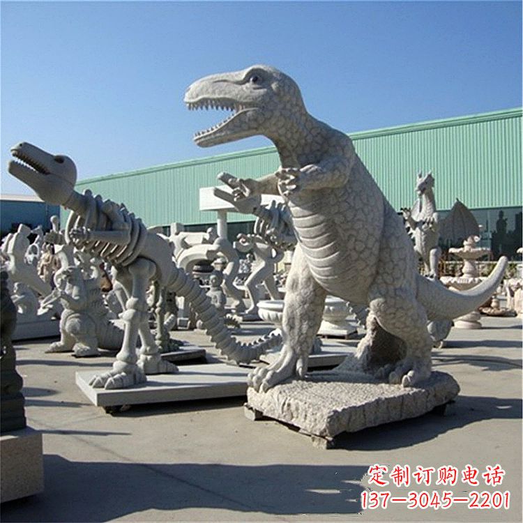 泰州霸王龙石雕塑
