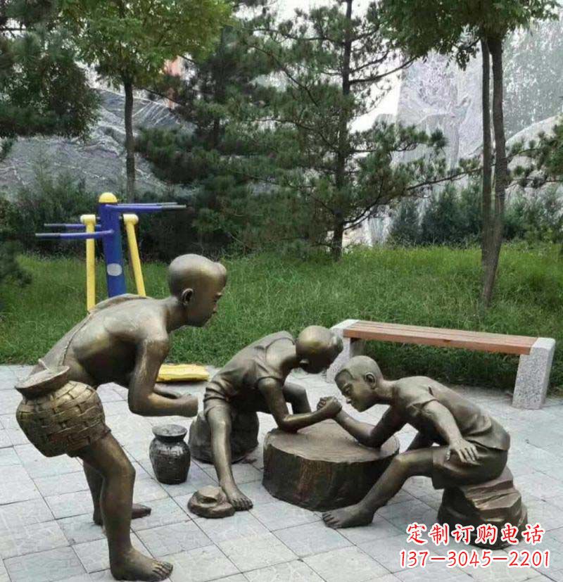 泰州儿童童趣铜雕