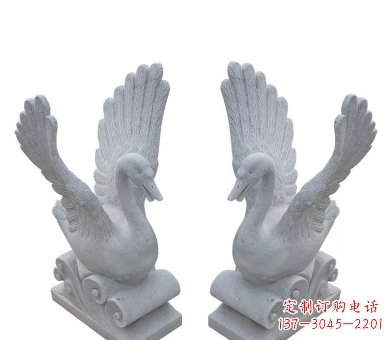 泰州天鹅之恋石雕