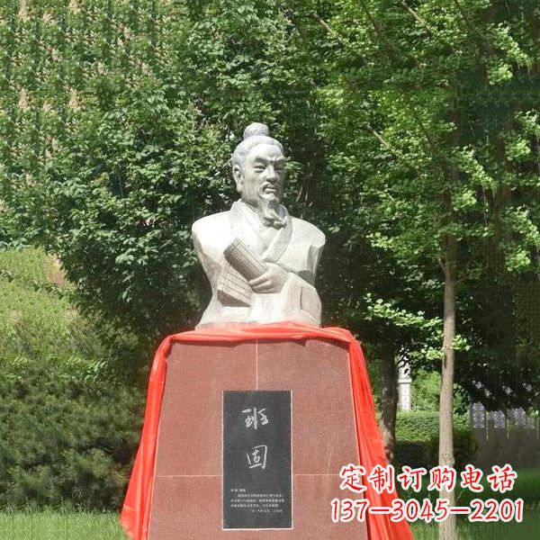 泰州“班固石头像——让古代历史名人历久弥新”