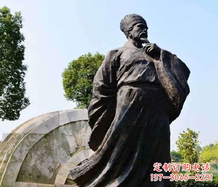 泰州王安石铜雕精美限量版