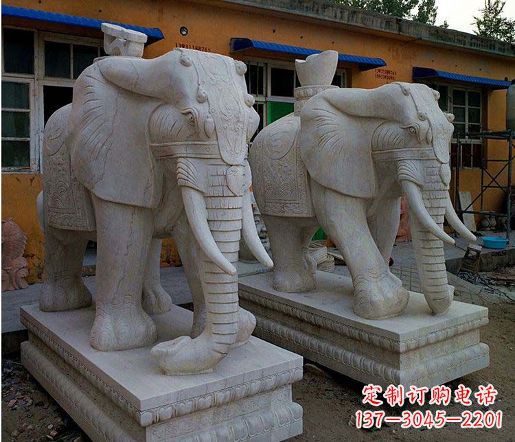 泰州新“大象招财石雕”