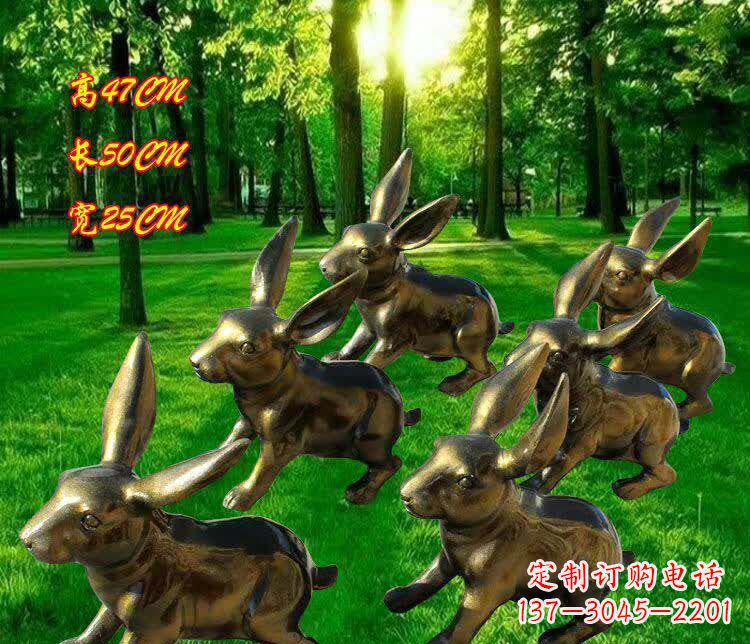 泰州兔子雕塑——激情活力的象征