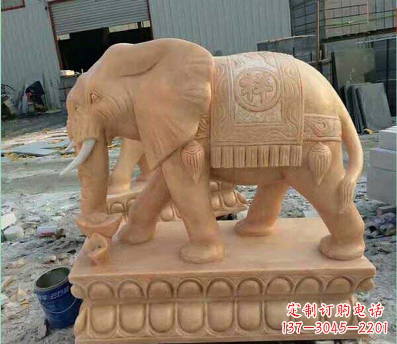 泰州璀璨大象石雕