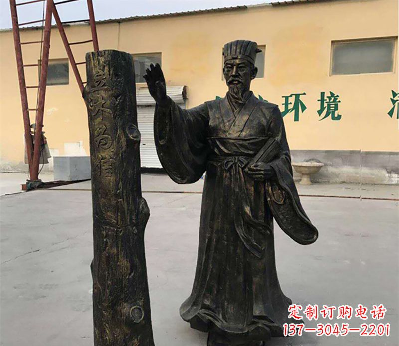 泰州扁鹊铜雕
