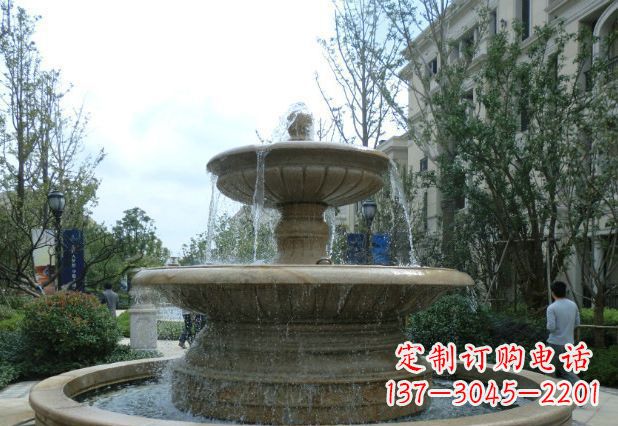 泰州精致喷泉,完美衬托您的别墅景观