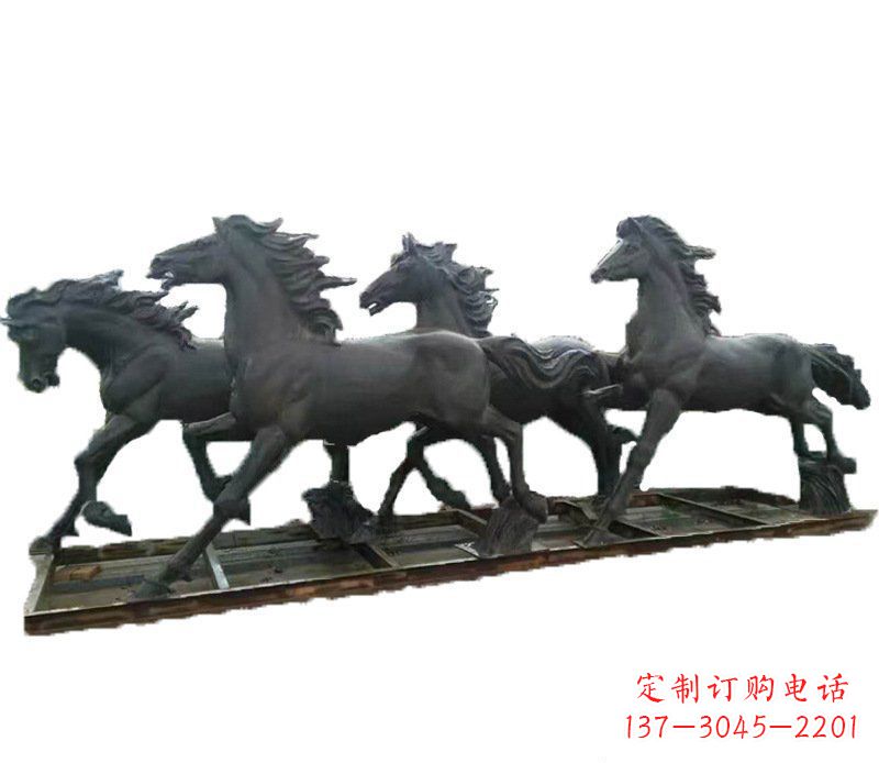 泰州铜质动物雕塑，为别墅景观增添美感