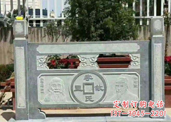 泰州别墅景观仿古石雕栏板