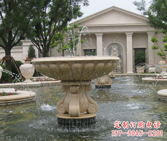 泰州欧式喷泉石雕精致而又美观