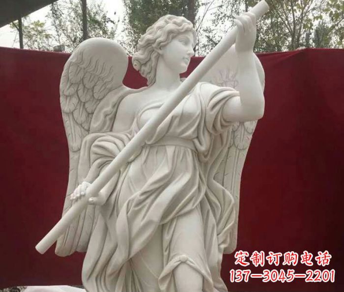 泰州别墅景观天使人物石雕