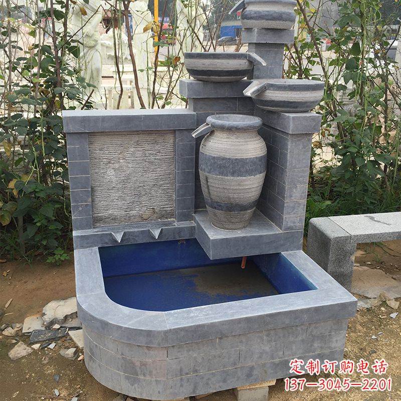 泰州精致花园喷泉令人耳目一新的室外装饰