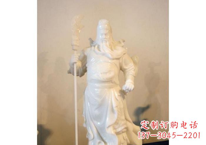泰州关公雕塑玻璃钢制作的精美杰作