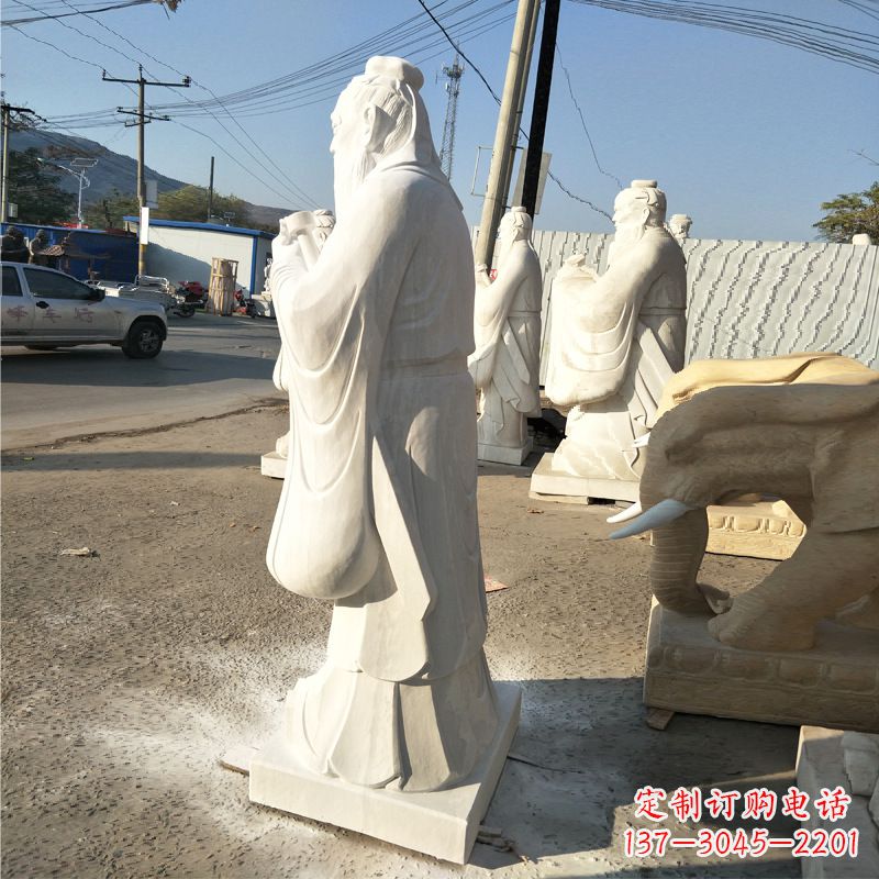 泰州孔子——玻璃钢雕塑的象征
