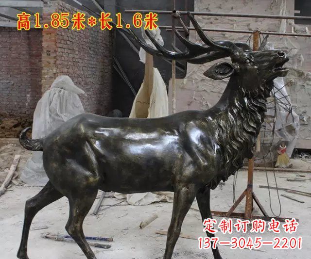 泰州玻璃钢仿铜动物雕塑精美绝伦
