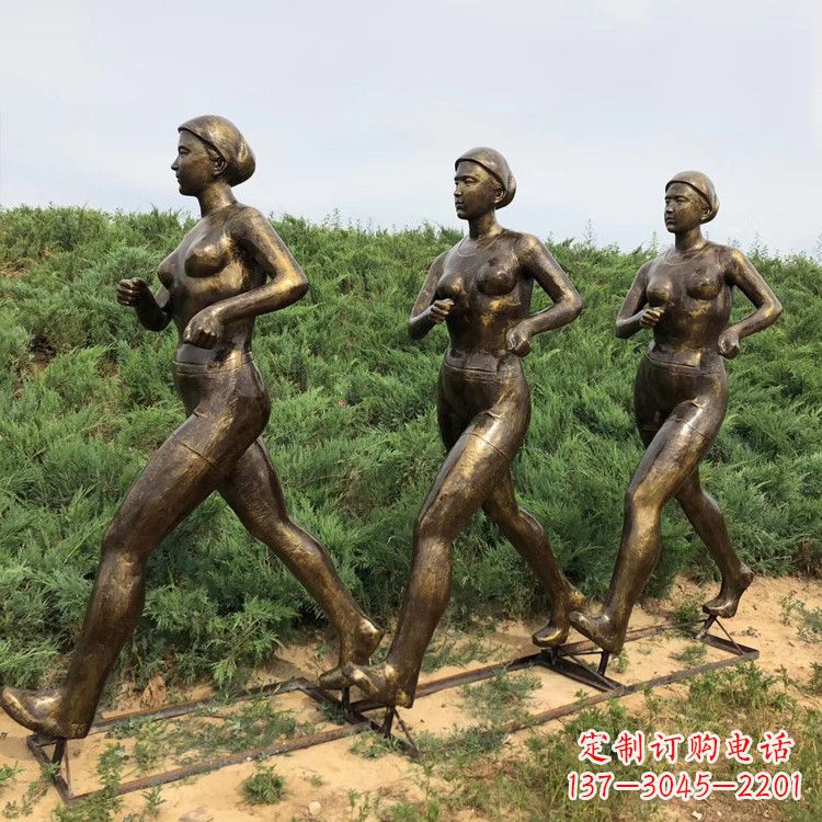 泰州玻璃钢仿铜女人雕塑精致细腻的艺术品