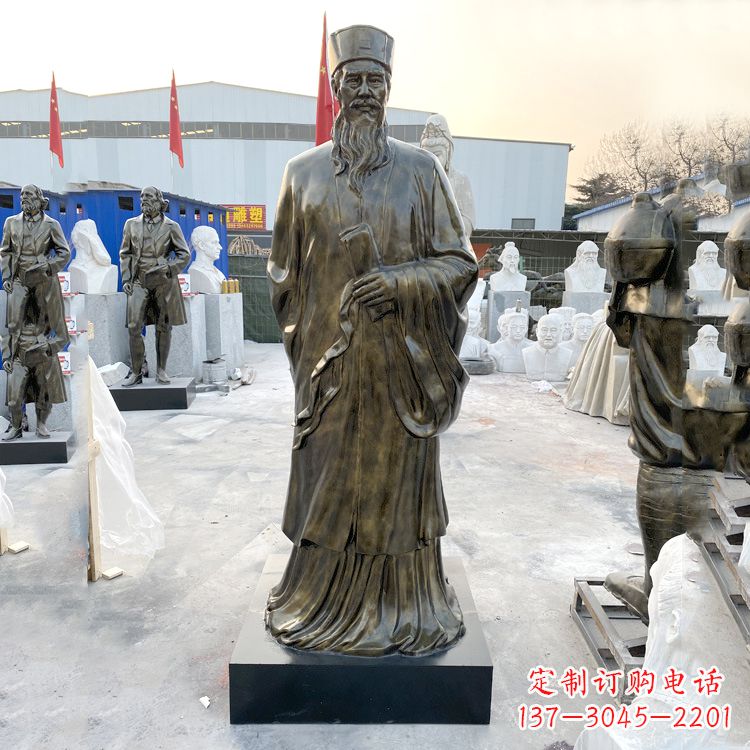 泰州苏东坡玻璃钢仿铜雕塑