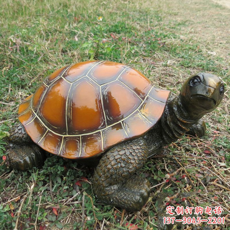泰州玻璃钢制乌龟雕塑——艺术的精美呈现