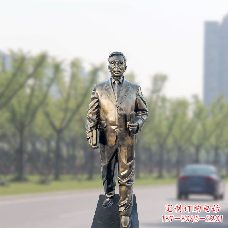 泰州华罗庚雕塑传承与现代化
