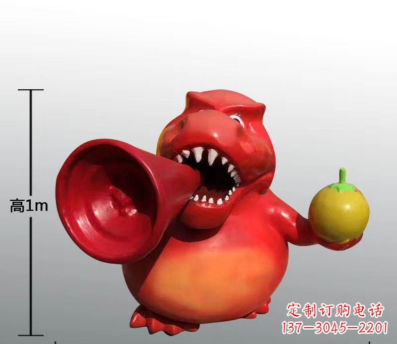 泰州玻璃钢卡通动物雕塑