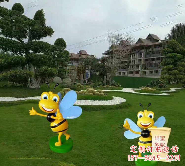 泰州玻璃钢卡通小蜜蜂