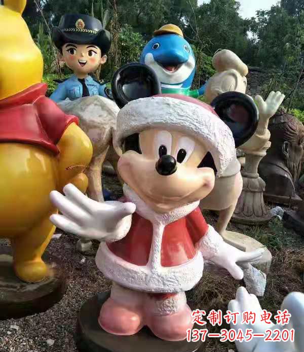 泰州玻璃钢制米老鼠雕塑