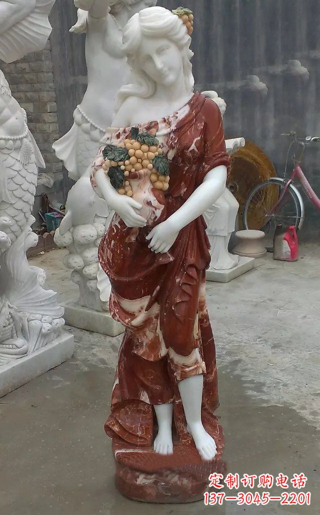 泰州玻璃钢之美——女性雕塑