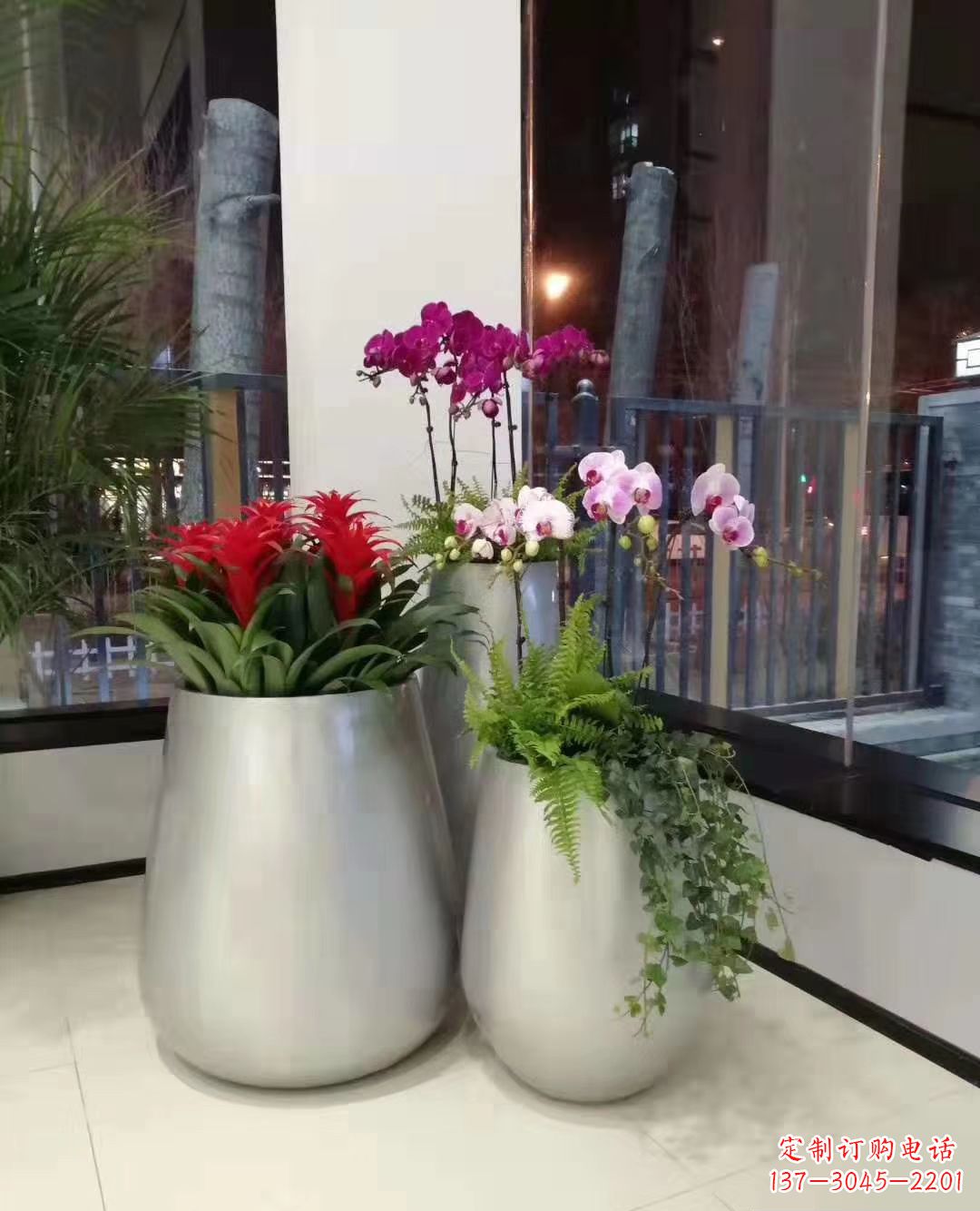 泰州玻璃钢花盆雕塑艺术之美