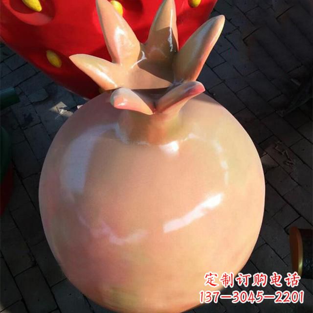 泰州石榴雕塑绚丽多彩的艺术瑰宝