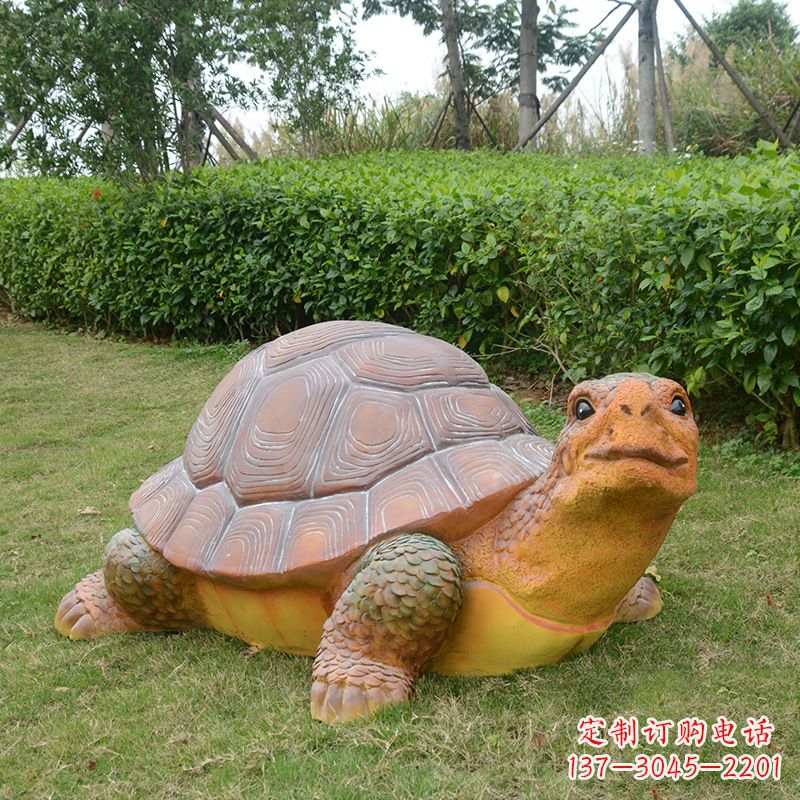 泰州玻璃钢乌龟雕塑一种具有传统文化意义的艺术品