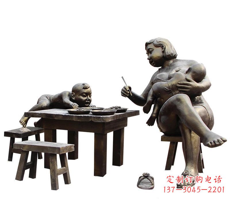 泰州母爱雕塑儿童公园中的精美雕塑