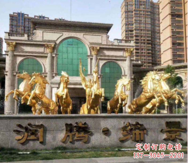 泰州不锈钢阿波罗象征着勇敢与智慧的雕塑