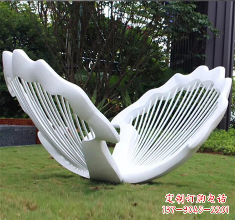 泰州不锈钢贝壳雕塑艺术精品