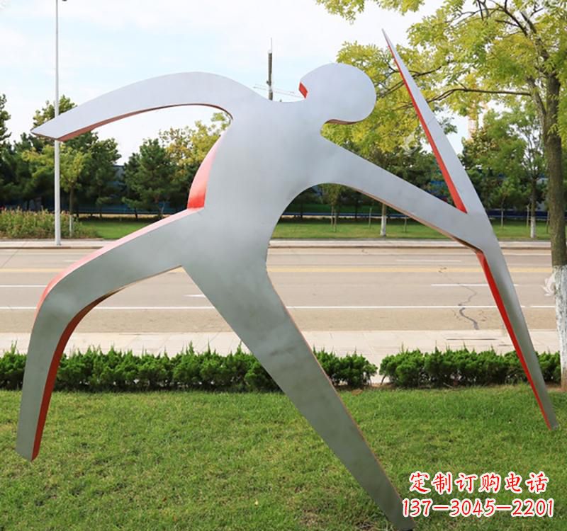泰州不锈钢标枪雕塑2