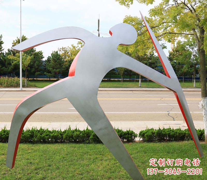 泰州不锈钢标枪景观雕塑