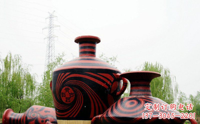 泰州不锈钢彩色花盆雕塑让空间更加精致