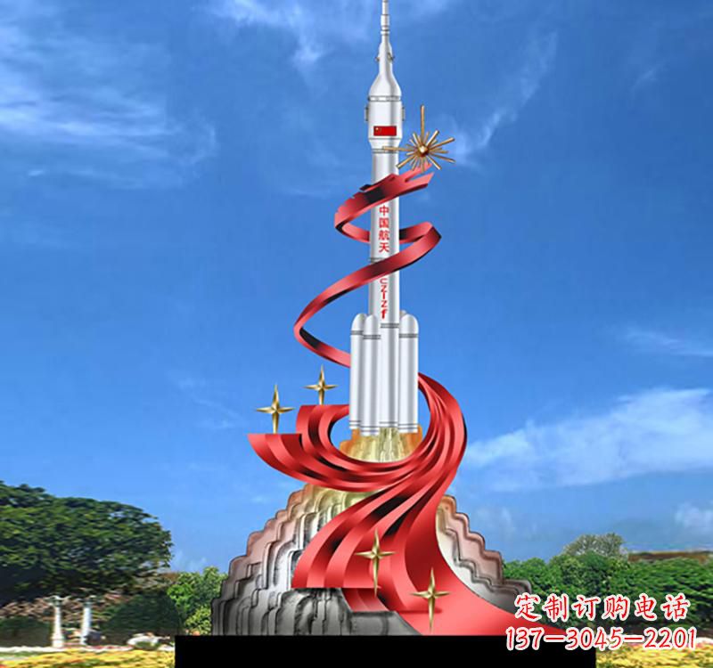 泰州嫦娥飞天——不锈钢嫦娥雕塑