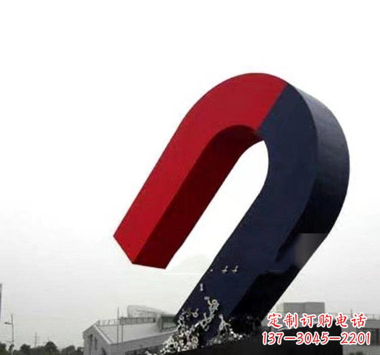 泰州不锈钢磁铁雕塑——点缀城市美景